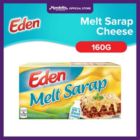 Eden Melt Sarap Melting Filled Cheese 160g Creamy And Melty With Real
