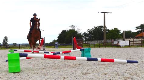 Exercice Quitation Barres Au Sol Au Galop