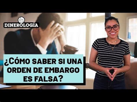 C Mo Saber A Qu Corresponde Un Embargo Una Gu A Completa Derecho