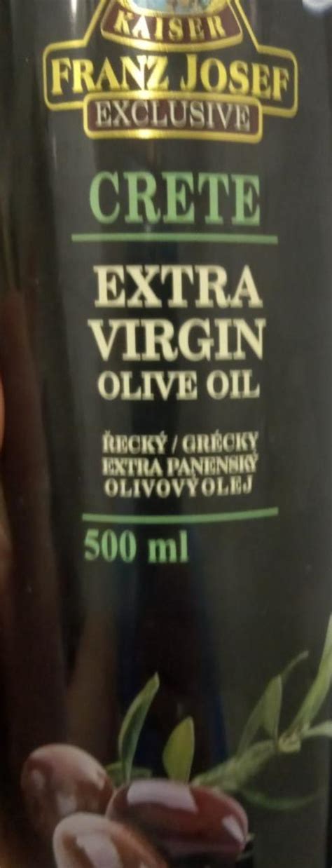 Extra virgin olive oil crete řecký extra olivový olej Kaiser Franz