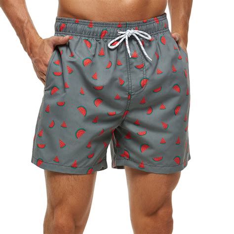 Safuny Mens Swim Trunks Shorts Swimwear Clearance Drawstring Fashion