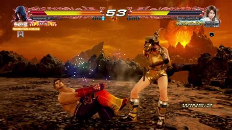 Tekken Jin Kazama Vs Asuka Ranked Match Youtube