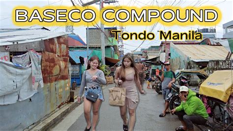 Real Life Scenes From Baseco Compound Tondo Manila Philippines Youtube