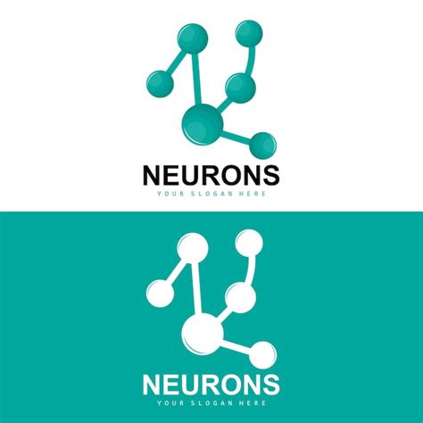 Premium Vector Neuron Logo Molecule Logo Design Vector And Template Illustration