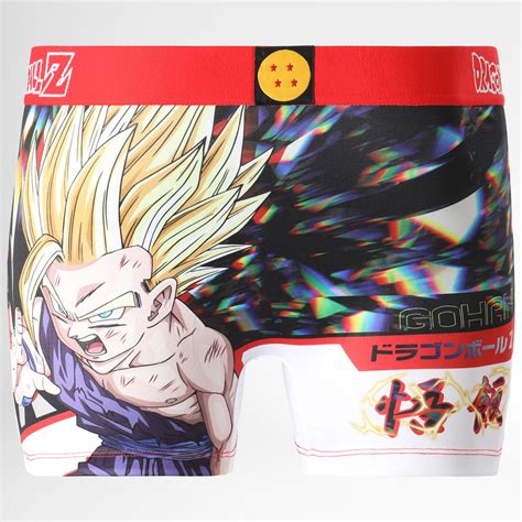 Freegun Boxer Dragon Ball Z Gohan Noir Blanc LaBoutiqueOfficielle