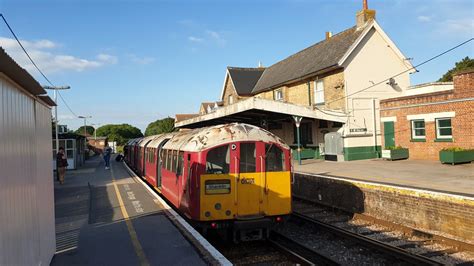 Sandown Station Isle Of Wight One Of The Ex London Transp Flickr