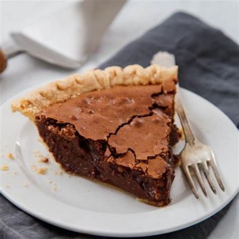 Walnut Fudge Pie Recipe Walnut Fudge Fudge Pie Chocolate Pie Recipes