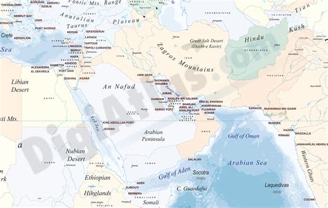 DigiAtlas.com | Physical-political worldmap with container ports