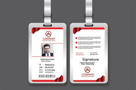 Modern Business Id Card Design Templates Graphic By Designservicesworld