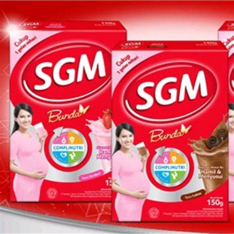 Jual Sgm Bunda Hamil Dan Menyusui Gr Coklat Dan Strawbery