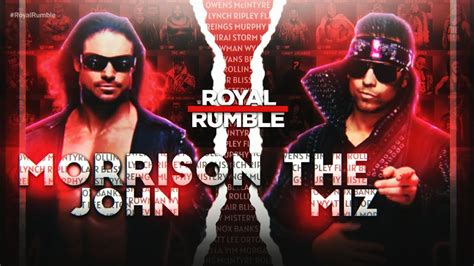 Como Hacer Un Custom Match Card De Wwe Royal Rumble Wwe Royal