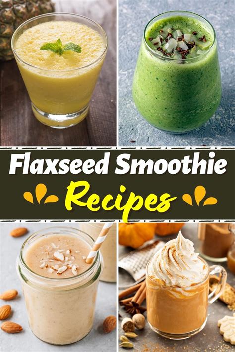 13 Easy Flaxseed Smoothie Recipes Insanely Good