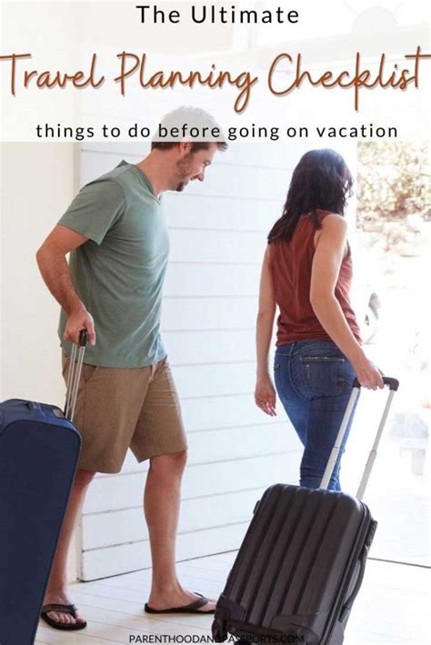 Ultimate Pre Travel Checklist 29 Easy Things To Do Before Going On Vacation