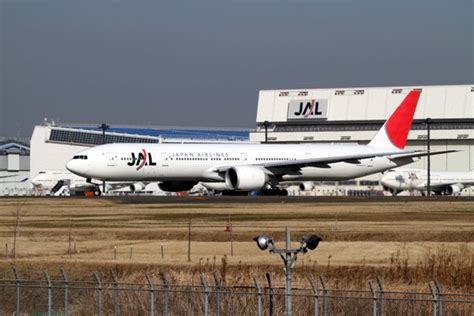 日本航空 太陽のアーク塗装 B777 346er Ja733j 成田空港 2010年12月28日