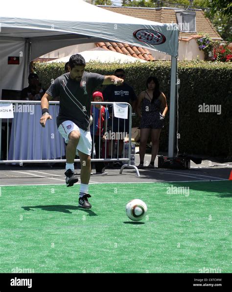 Wilmer Valderrama Fortune Sun Soccer Sunday Held At Fred Segal Los