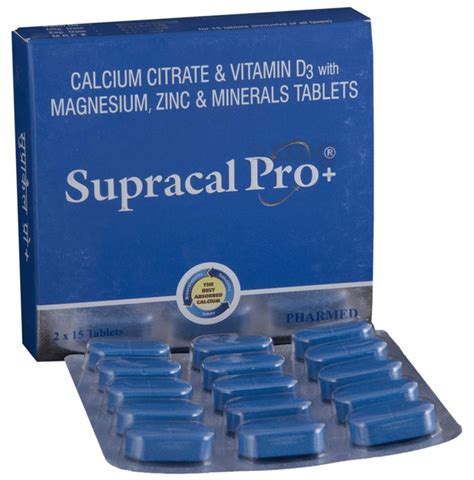 Supracal Pro Tablet Buy Strip Of 15 0 Tablets At Best Price In India