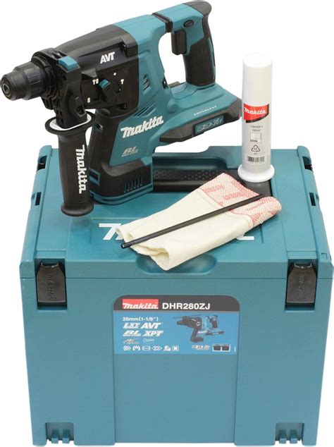 Makita DHR280ZJ 36V Twin 18V Li Ion LXT Brushless Rotary Hammer SDS