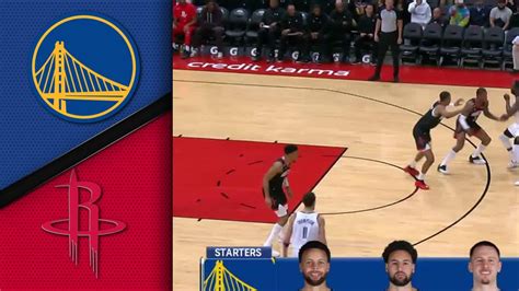 Golden State Warriors Vs Houston Rockets Mar Game Summary