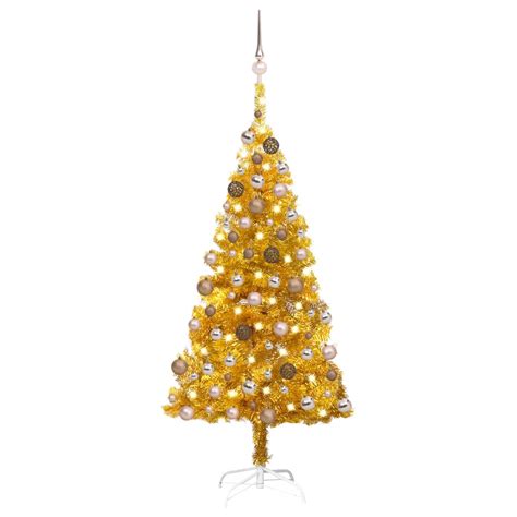 Maison Exclusive Arbre De No L Artificiel Pr Clair Et Boules Dor