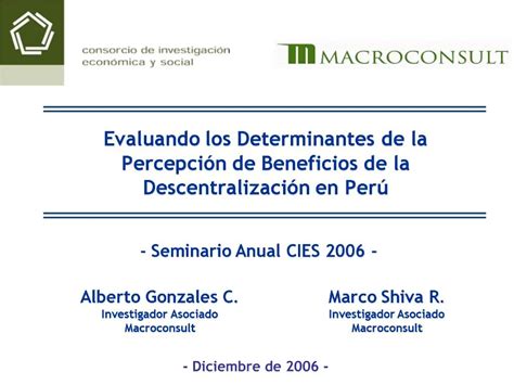 PPT Evaluando Los Determinantes De La Percepci N De Beneficios De La