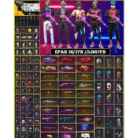 Jual Akun Freefire Sultan Gg Log Facebook Data Aman Free