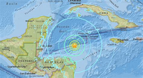 Violenta Scossa Di Terremoto Nel Mar Dei Caraibi Avvertita In Messico