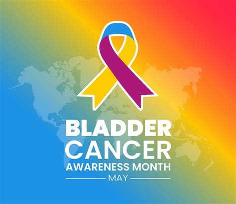 Premium Vector Bladder Cancer Awareness Month Background Or Banner