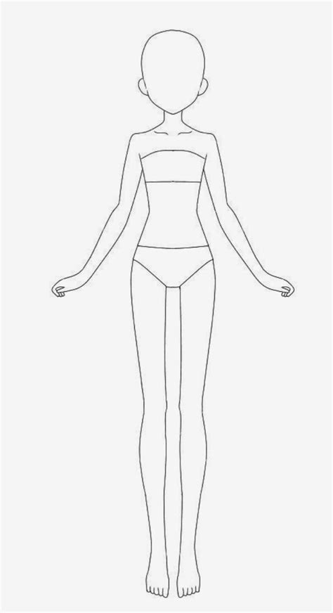 Body Template By Love Drawmanga On Deviantart Artofit