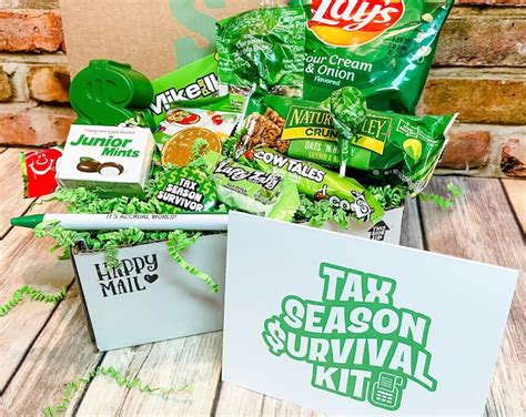 Tax Season Survival Kit, Appreciation Gift for Accountant, CPA ...