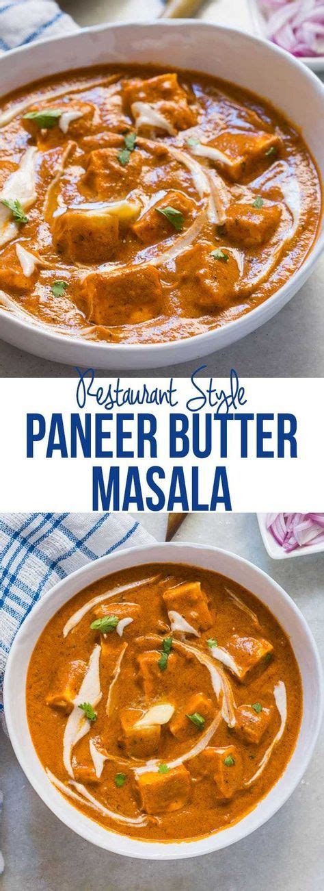 Restaurant Style Paneer Butter Masala Artofit