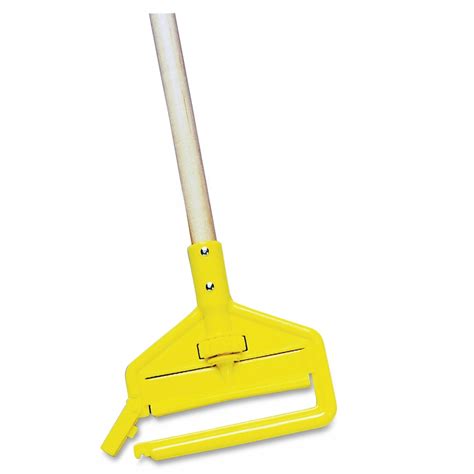 Rubbermaid Commercial Invader Wet Mop Handle Length Yellow