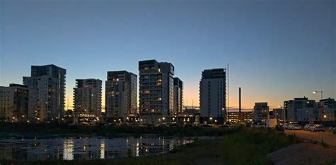 Summer Night In Espoo Finland Oc Rmostbeautiful