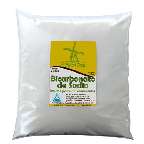 Bicarbonato De Sodio Comprar En El Molino Verde