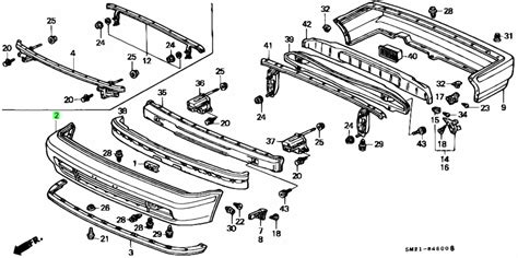 Buy Genuine Honda Sm A Zz Sm A Zz Face Fr Bumper For