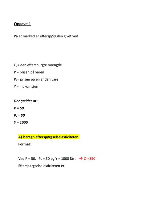 Opgaver Aspiri Mat Matematik Og Statistik SDU Studocu