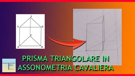 Come Disegnare Un Prisma A Base Triangolare In Assonometria Cavaliera