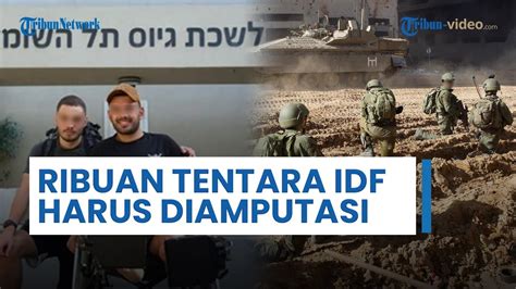 Ribuan Tentara IDF Harus Diamputasi Akibat Pertempuran Melawan Hamas