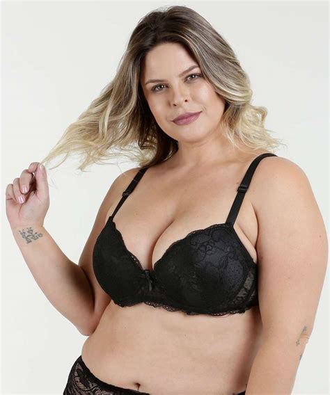 Sutiã Feminino Base Renda Plus Size Marisa Marisa