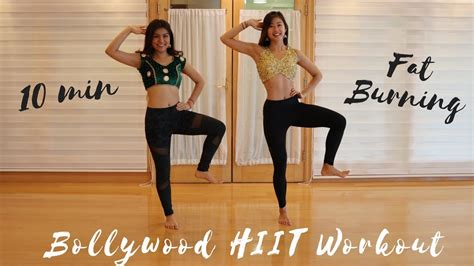 10 Min Bollywood Hiit Workout For Fat Burning Cardio Blast Full Body