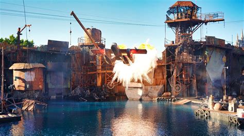 Waterworld Stunt Show Universal Studios Hollywood Full Show Youtube