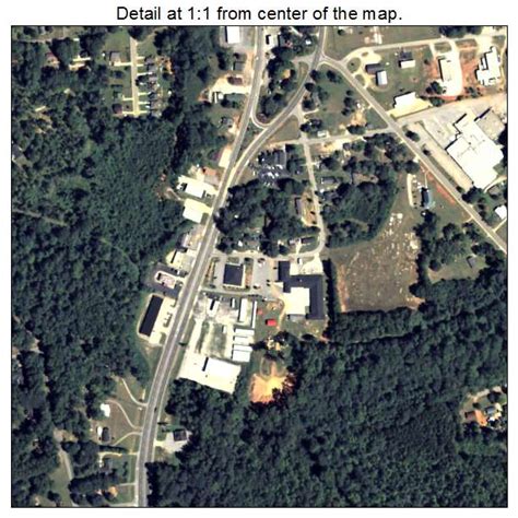 Aerial Photography Map of Zebulon, GA Georgia