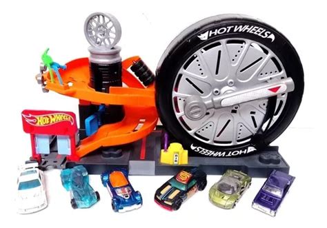 Hot Wheels Pista Vintage Lanzador Garage Car Wash Autolavado Mercadolibre
