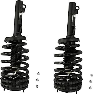 Amazon Pair Set Of Front Suspension Struts And Coil Spring