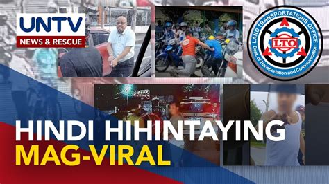 LTO Bubuo Ng Grupong Tututok Sa Mga Insidente Ng Road Rage At Colorum