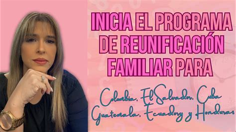 Inicia el Programa de Reunificación familiar para Colombia El Salvador