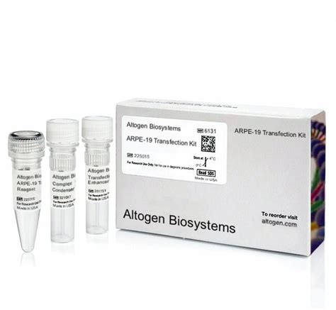 Arpe Transfection Kit Retinal Pigment Epithelium Transfection