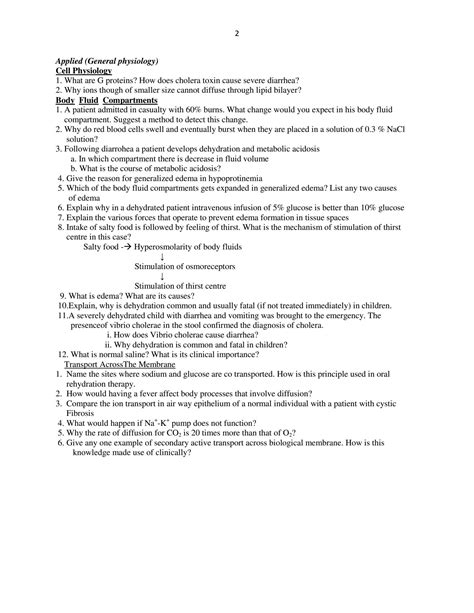 Solution Physiology Simplest Notes With Diagrams Usmle Easily Crack