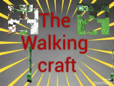 Nova Intro Para S Rie Do The Walking Craft Youtube