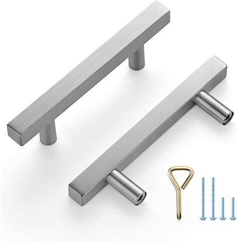 Buy Ravinte Brushed Satin Nickel Cabinet Handles Inch Hole Center