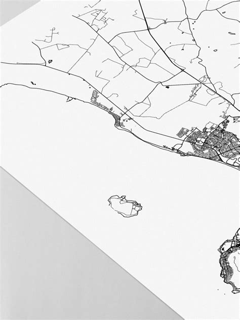 Cape Town Map Poster Milly Studio